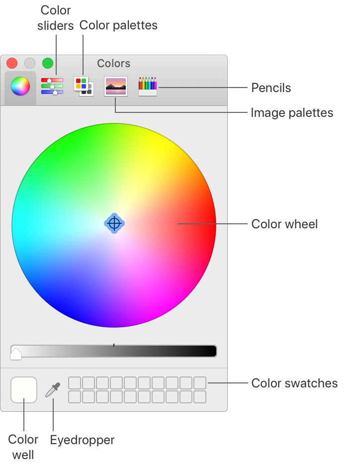 pixelmator pro get color